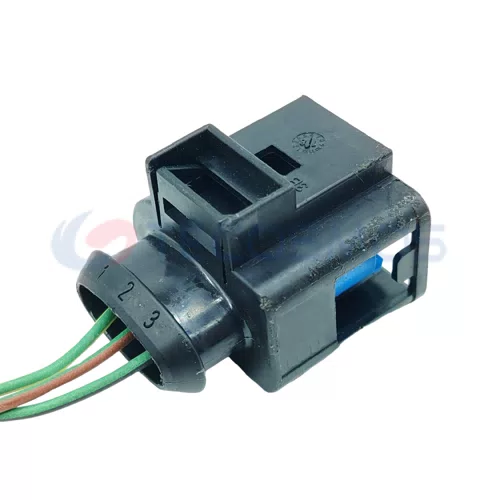 Auto Parts Automotive Waterproof Wire Harness Connector for VW Audi 3-Pin Female 4D0971993A - image 5